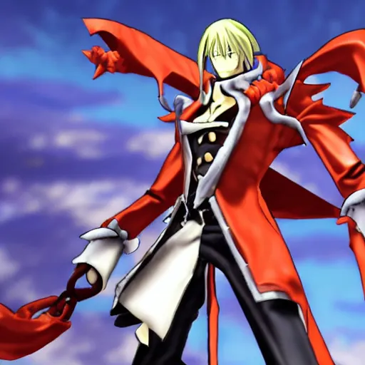 Image similar to Faust from Guilty Gear Strive