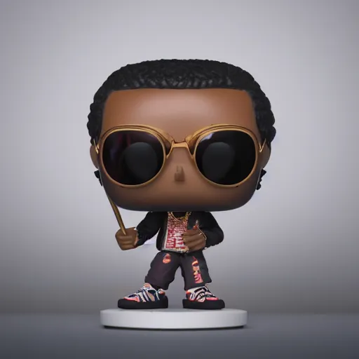 funko pop of rap group migos, product shot, macro, | Stable Diffusion ...