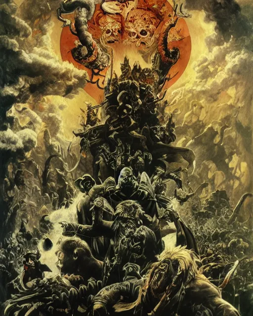 Movie poster of Ghouls and Ghosts, Highly Detailed, | Stable Diffusion ...