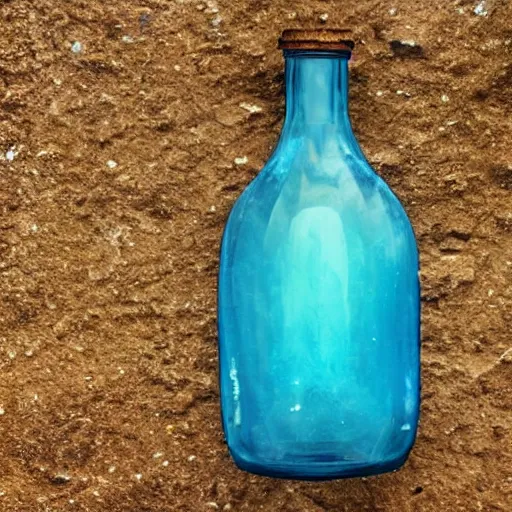 Image similar to bottle sea