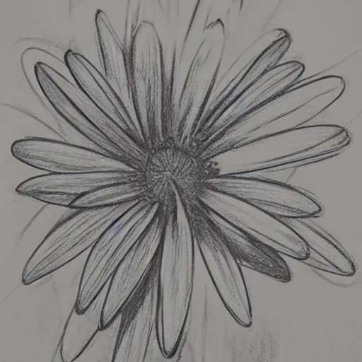 Image similar to sketch of detailed pencil flowers in pastel tones in style of László Moholy-Nagy.