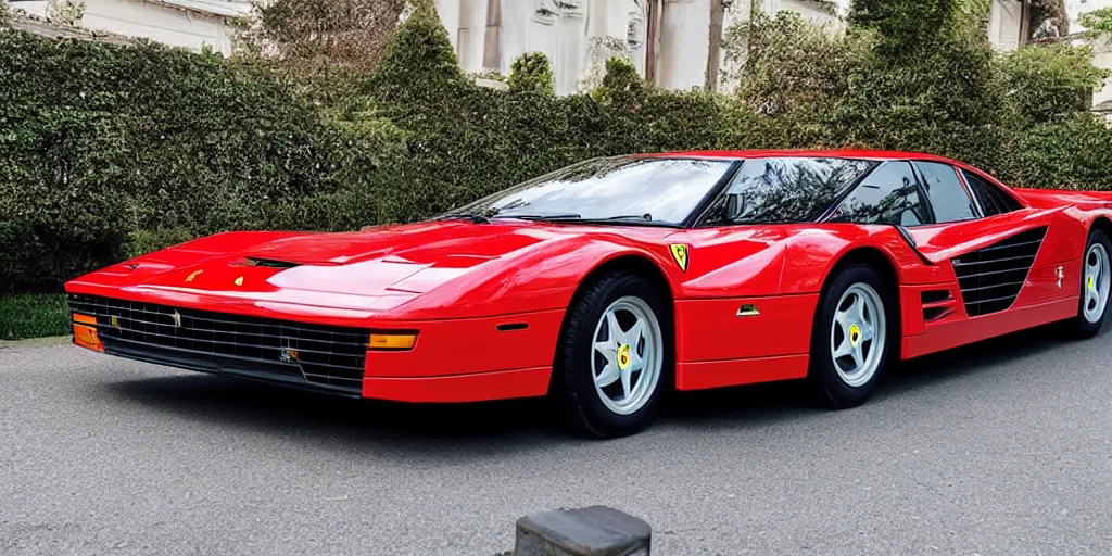 Prompt: “2022 2021 2020 Ferrari Testarossa”