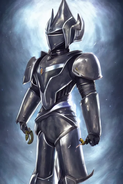 Image similar to helmet armor guardian destiny in witch queen illumination ray tracing hdr fanart arstation by sung choi robot ninja mask and eric pfeiffer and gabriel garza and casper konefal