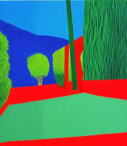 Prompt: impressive high quality high detail painting by david hockney, hd,