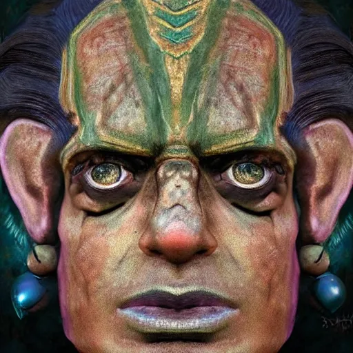 Prompt: hyper realistic photo taken of Dagoth Ur, portrait photograph