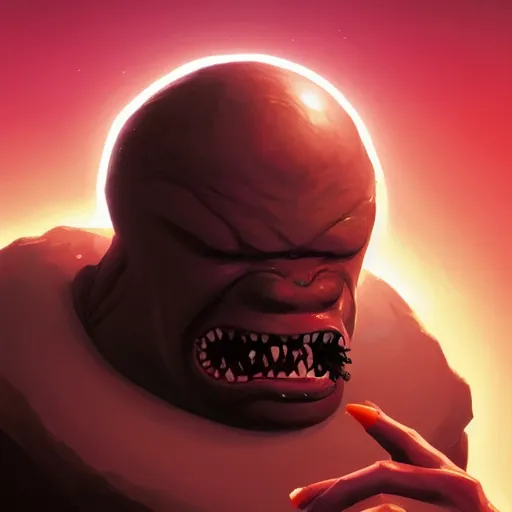 Image similar to face icon stylized minimalist the thing from another world 1 9 5 1, loftis, cory behance hd by jesper ejsing, by rhads, makoto shinkai and lois van baarle, ilya kuvshinov, rossdraws global illumination