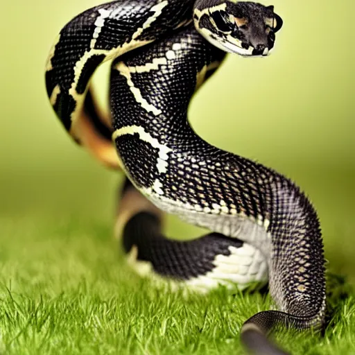 Image similar to a snake - cat - hybrid, reptile, animal photography