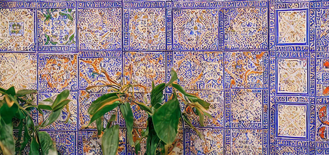 Prompt: mission revival house with portuguese tiles. fujinon premista 1 9 - 4 5 mm t 2. 9. portra 8 0 0.