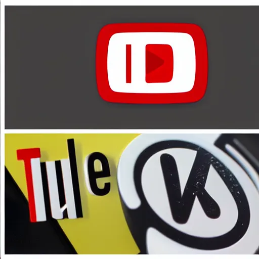Prompt: youtube logo