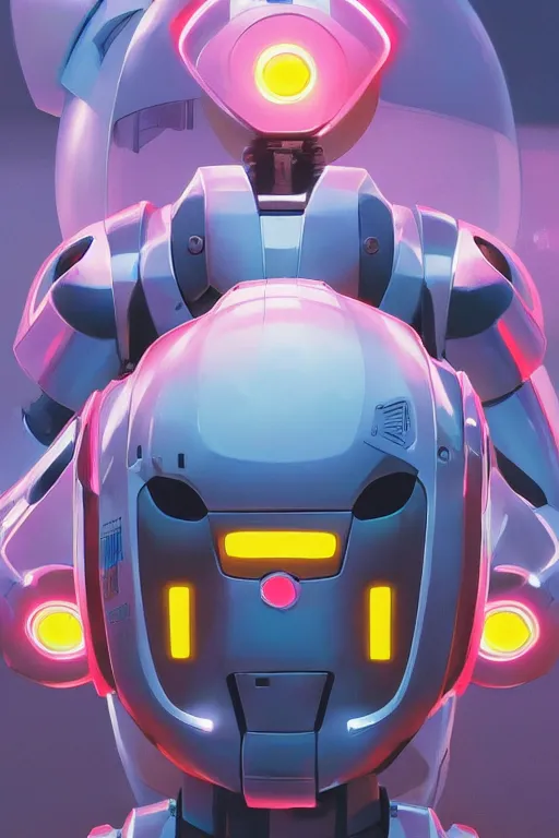 Image similar to metabots medabots medarotto medarot robot minimalist comics helmet mask neon cybereye, behance hd by jesper ejsing, by rhads, makoto shinkai and lois van baarle, ilya kuvshinov, rossdraws global illumination ray tracing hdr radiating a glowing aura