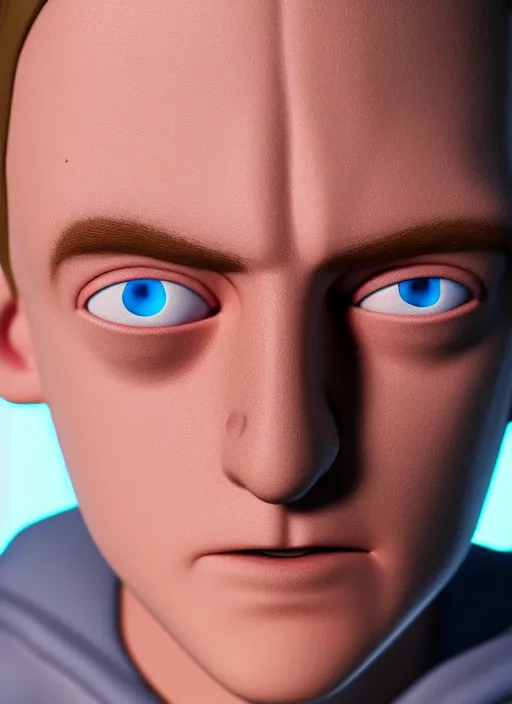 Image similar to teenage morty from rick and morty closeup photograph dslr photorealistic, studio lighting, ektachrome, detailed, intricate, face detail