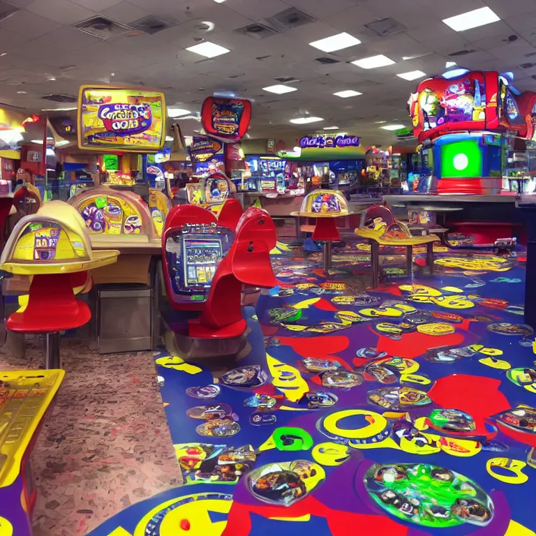 Image similar to “chuck e cheese in chaos”