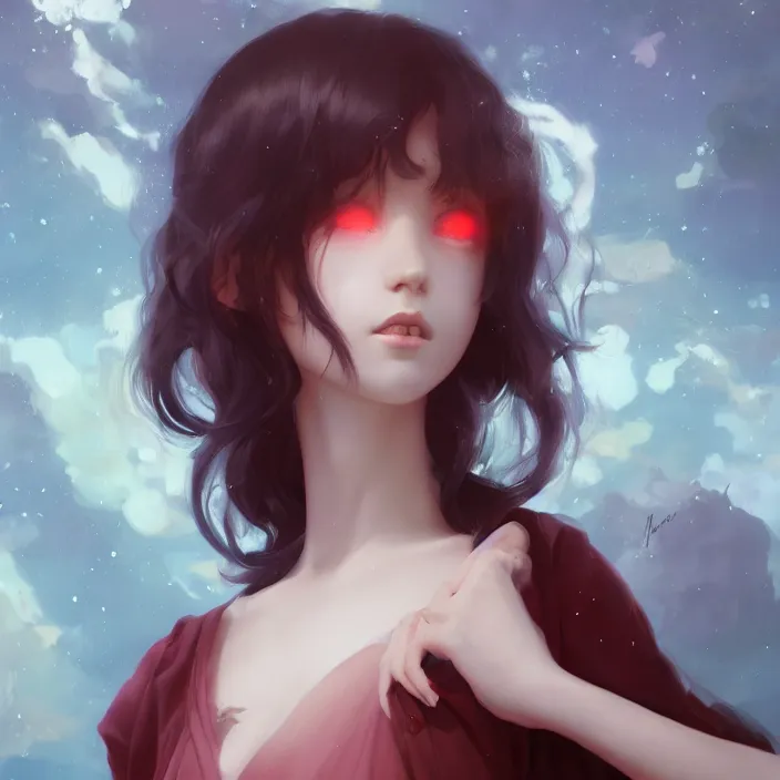 rima mashiro, by tom bagshaw and ilya kuvshinov, rtx, Stable Diffusion