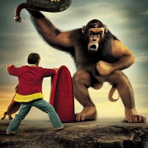 Prompt: king vs kong