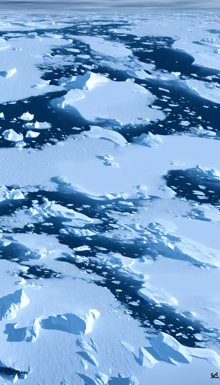 Prompt: highly detailed photo art of storm on the Antarctica in the style of Greg Rutswoski, wide angle shot, concept art, 8K detail post-processing