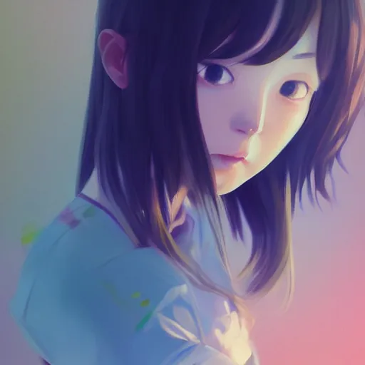 Image similar to beautiful huggy-wuggy from poppy-playtime the video game, digital painting by Hiyao Miyazaki, Studio Ghibli, Yanjun Cheng, portrait, cinematic lighting, highly detailed, concept art, Atmosphere, illustration, smooth, sharp focus, editor's pickup, trending on artstation, trending on deviantart