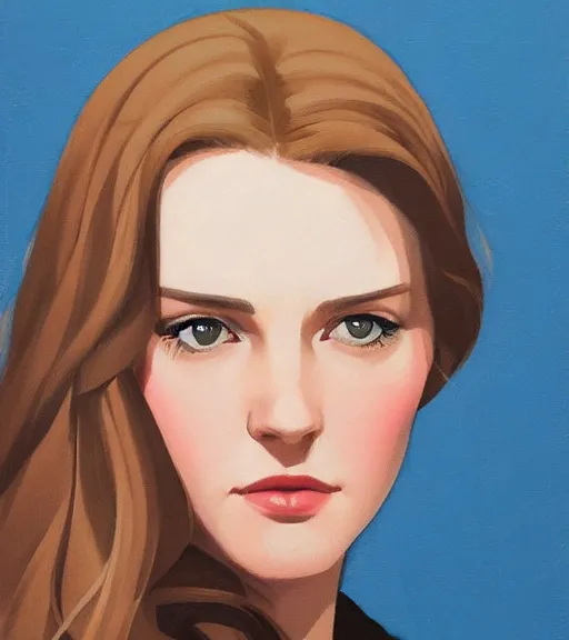 Image similar to https://philnoto.com artwork of a beautiful flirtatious lady by Phil noto.