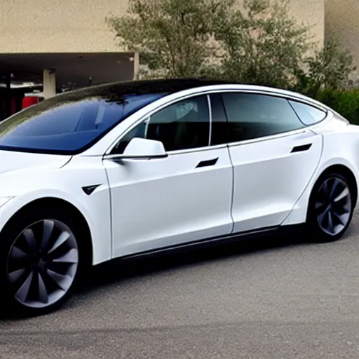 Image similar to tesla station wagon