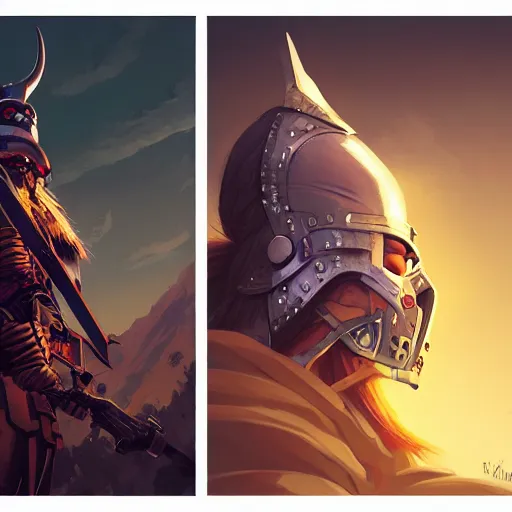 Image similar to cyberpunk viking helmet mask warrior goddess robot ninja fantasy, art gta 5 cover, official fanart behance hd artstation by jesper ejsing, by rhads, makoto shinkai and lois van baarle, ilya kuvshinov, ossdraws