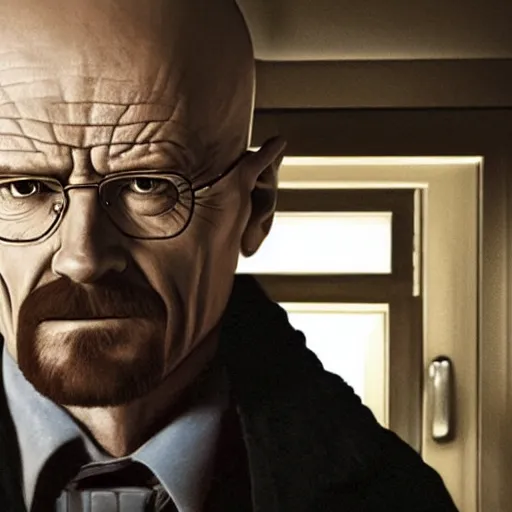 Prompt: Walter White as Doctor Who