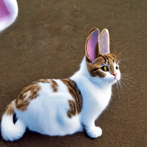 Image similar to cat cross rabbit