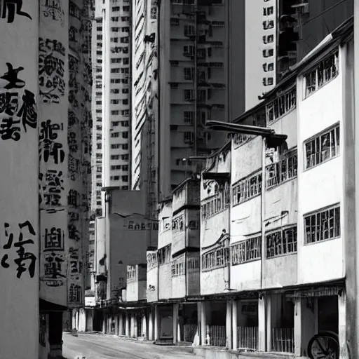 Image similar to hongkong, by fan ho,