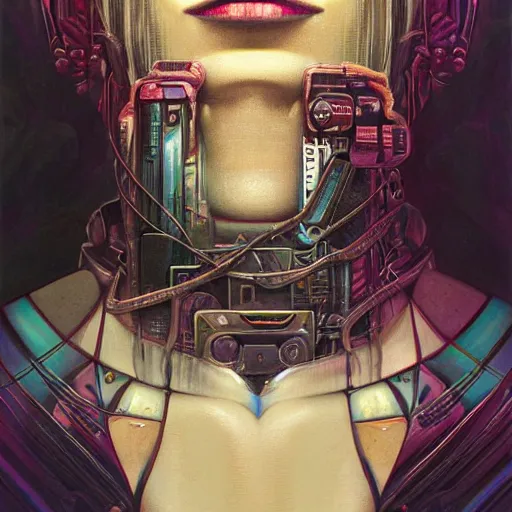 Image similar to dream portrait of Thor, cameras, melting ,8k,by tristan eaton,Stanley Artgermm,Tom Bagshaw,Greg Rutkowski,Carne Griffiths, Ayami Kojima, Beksinski, Giger,trending on DeviantArt,face enhance,hyper detailed,minimalist,cybernetic, android, blade runner,full of colour W 1024