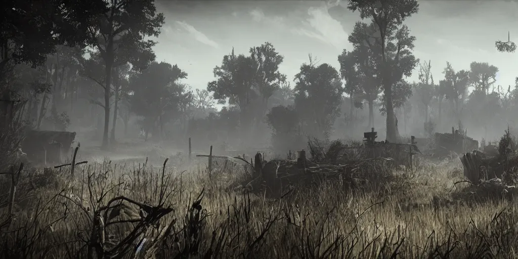 Image similar to hunt showdown landscape