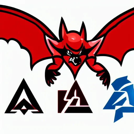 Image similar to Cute Imp, Bat, esports logo, vector, colorful