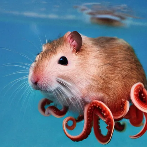 Image similar to hamster octopus hybrid national geographic photo