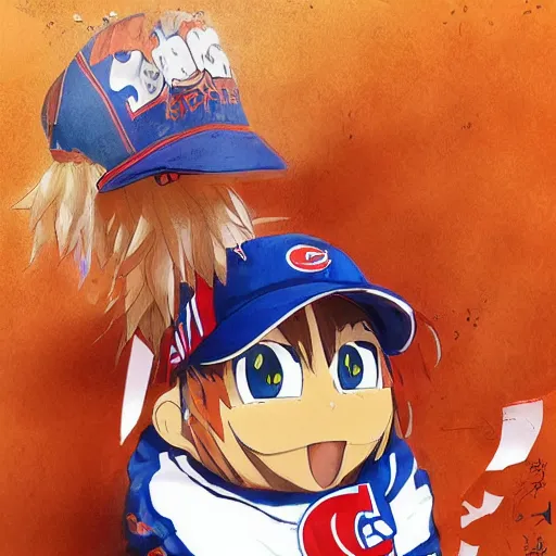 Image similar to anime Portrait of Youppi the Habs Montreal Canadiens Mascot as a very cute powerful and friendly pokemon, highly detailed anime, high evolution, 1990s, legendary, smooth, sharp focus, dynamic lighting, intricate, trending on ArtStation, illustration pokemon, art by WLOP