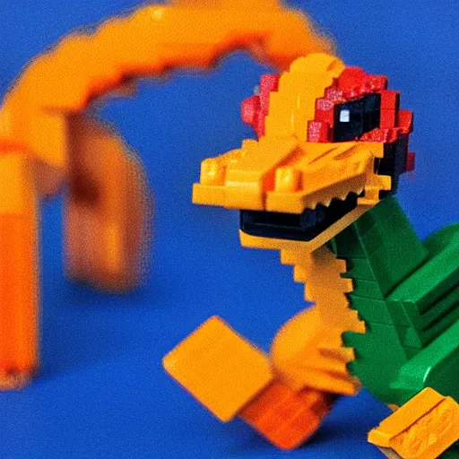 Image similar to charizard lego