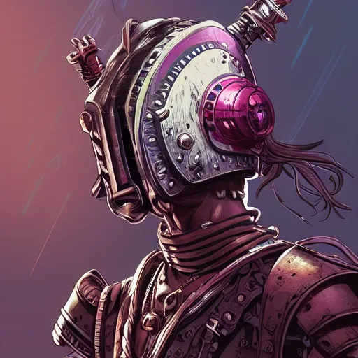 Image similar to cyberpunk viking helmet mask warrior goddess robot ninja fantasy, art gta 5 cover, official fanart behance hd artstation by jesper ejsing, by rhads, makoto shinkai and lois van baarle, ilya kuvshinov, ossdraws