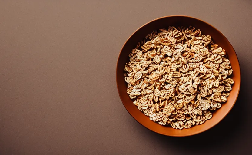 Image similar to a bowl of cereals, natural light, cinematic lighting, 8 k