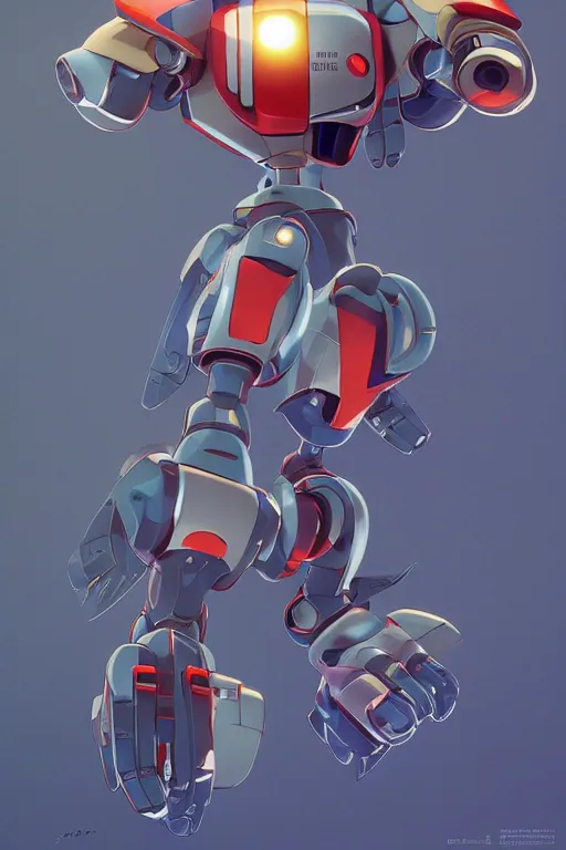 Image similar to metabots medabots medarotto medarot robot minimalist comics, behance hd by jesper ejsing, by rhads, makoto shinkai and lois van baarle, ilya kuvshinov, rossdraws global illumination ray tracing hdr radiating a glowing aura