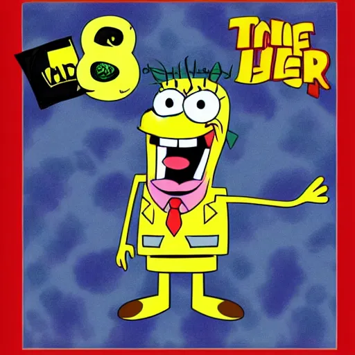 Image similar to spongebob as the joker