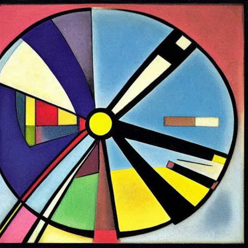 Image similar to novo nordisk logo by kandinsky, oil on canvas