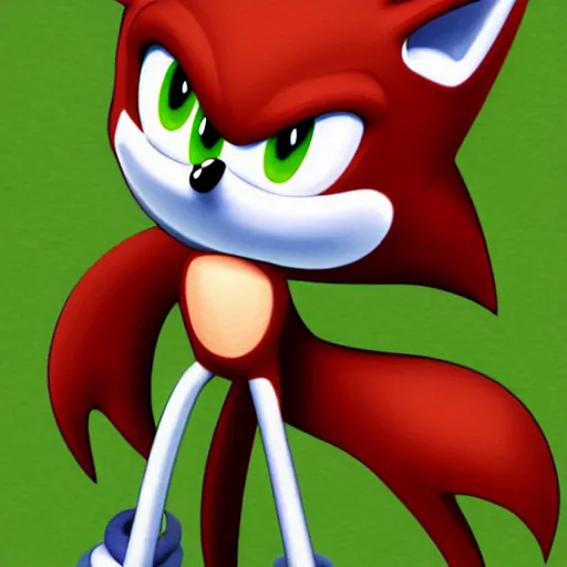 Prompt: Sonic OC, who's named Tonic the fox, photorealistic