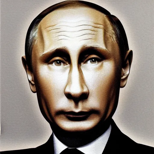 Image similar to vladimir putin's face on a potato