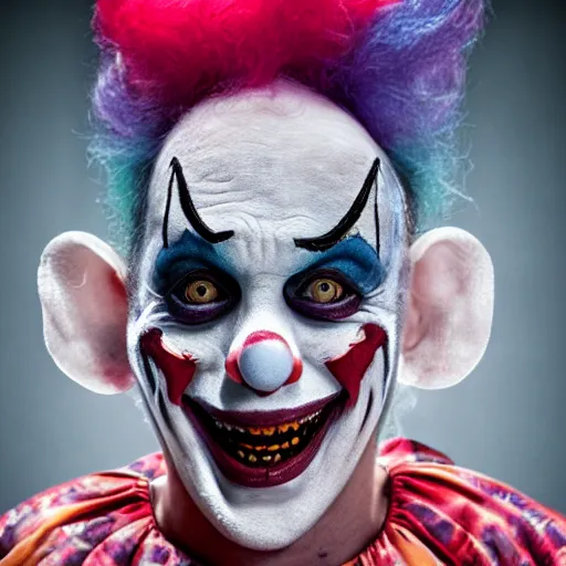 Image similar to scary clown