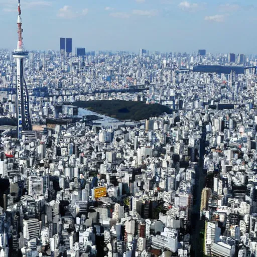 Prompt: tokyo skytree in sao paulo city