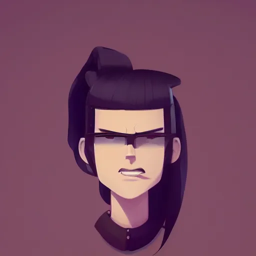 Image similar to face icon stylized minimalist regular show, loftis, cory behance hd by jesper ejsing, by rhads, makoto shinkai and lois van baarle, ilya kuvshinov, rossdraws global illumination