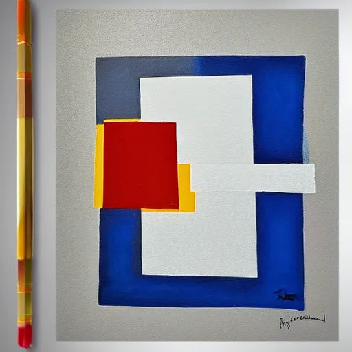 Prompt: abstract expressionist minimalist painting, interesting relationship within the composition, gestural lines, minimalism, white sketchbook style, paint on canvas, power washed texture, masterpiece, by secundino hernandez