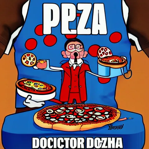 Prompt: doctor pizza