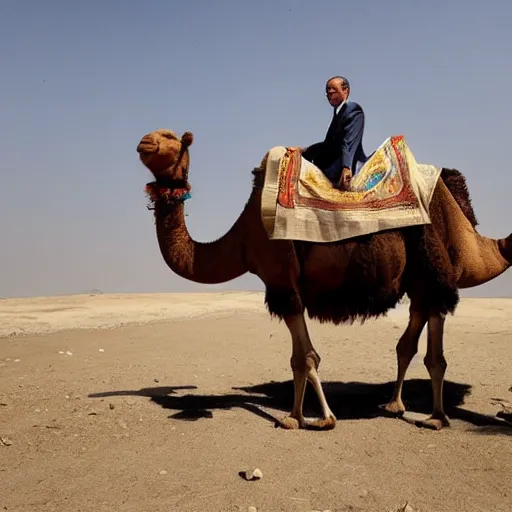 Prompt: recep tayyip erdoğan as a camel