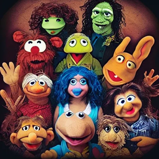 Prompt: “ photo of the cast of firefly as muppets, hd, photorealistic, award winning, in the style of annie liebowitz ”