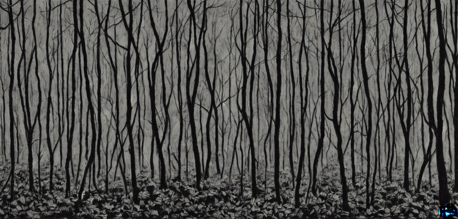 Image similar to dark forest by cooke darwyn