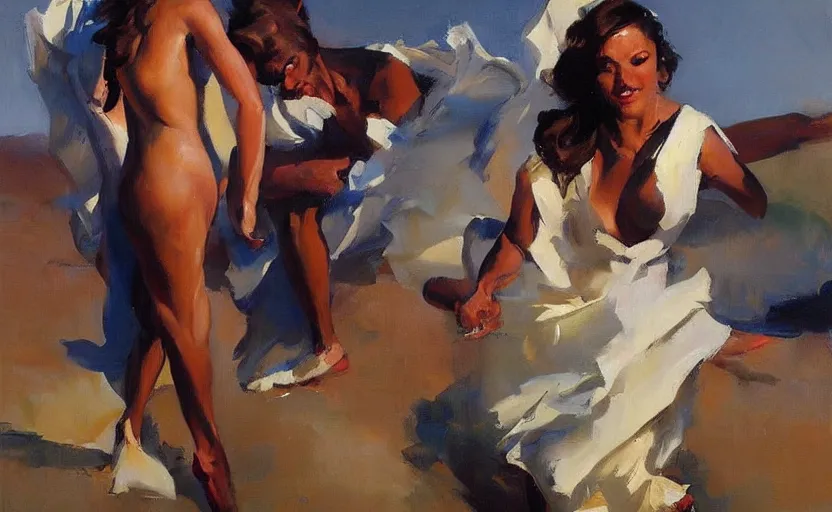 Prompt: art by greg manchess