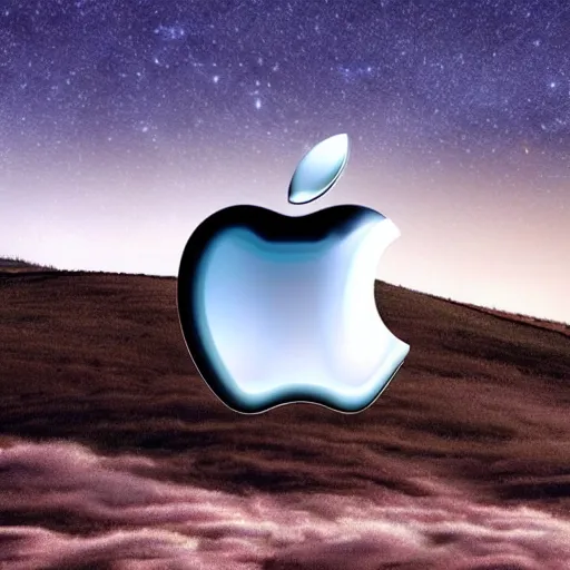 Image similar to if apple inc. designed a space ship