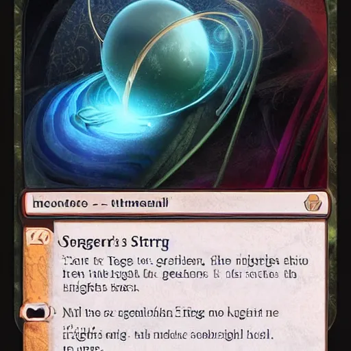 Prompt: berg strider, teferi’s ageless insight!!!!, serpentine curve!!!, dissipate!!, unwind!, a 8k concept illustration of a large glowing ball, superimposed over an 8k field of grass. The surface of the sphere glows softly in the shape of an hourglass, and has a filigree texture that gives the impression of swirling leaves or butterflies.